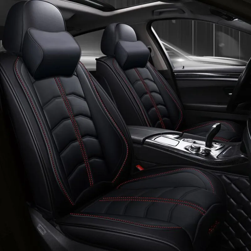 

Leather car seat cover for ford focus 1 2 mk1 mk3 explorer fiesta mk7 courier kuga mondeo mk3 mk4 cmax figo ranger s-max