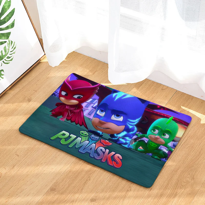 Pj Masks нескользящий коврик Juguete Catboy Owlette Gekko Хэллоуин Pj Mask Costumes аниме Рисунок - Цвет: 1 pcs