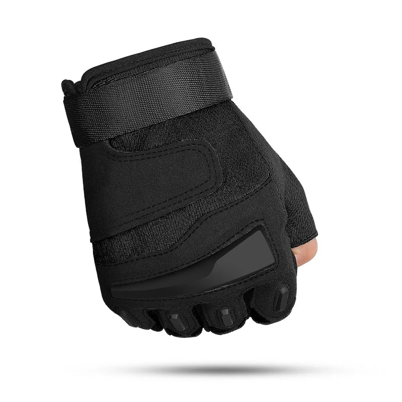 Half Finger Riding Gloves Summer Breathable Non-slip Men's Bicycle Gloves Outdoor Fishing Gloves Mountain Bike Guantes Ciclismo