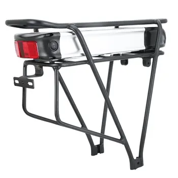 

48V 15A 15000mAh Large Capacity E-Bike Motor Li ion Battery Pack With Rear Luggage Rack for S015-2 E-Bike UK Plug