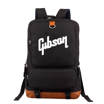 

Gibson fashion printing schoolbag boy backpack brand design young student travel bag large capacity outdoor outing backpack