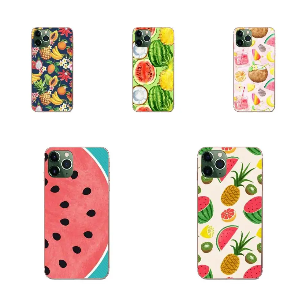 Чехол из ТПУ для Galaxy Note 10 A10E A10S A20S A30S A40S A50S A6S A70S A730 A8S M30S S2 S3 Plus Летние фрукты ананас