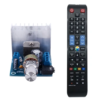

1pcs AC / DC 12V / 2A TDA7297 2X15W Digital o Amplifier & 1pcs BN59-01178W Replaced Remote for SAMSUNG TV