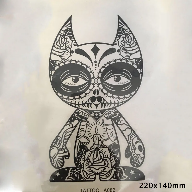 Вечерние Популярные наклейки временные детские наклейки-татуировки крутой