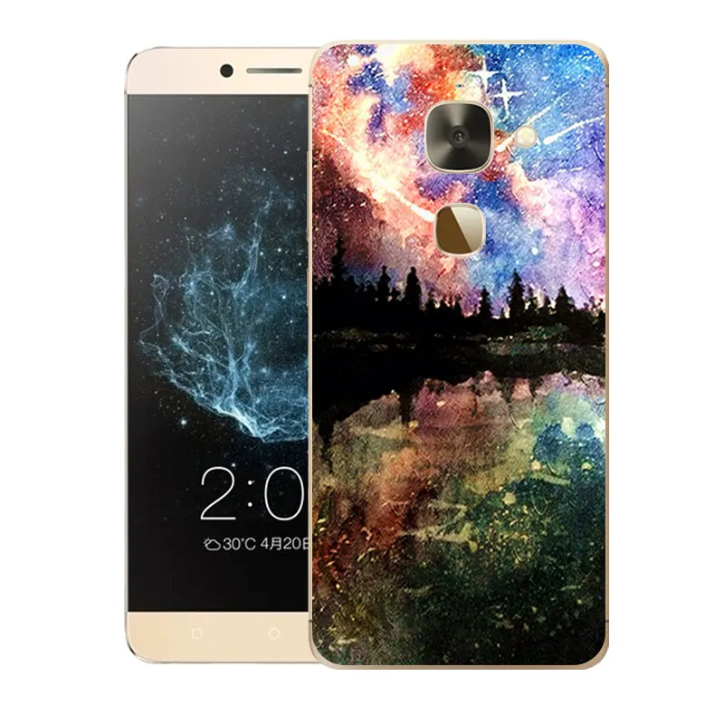 Силиконовый ТПУ чехол для Letv Le 2/2Pro X20 X25 Pro X620/X620 X520 X526 X 527 С Вырезанным принтом LeEco S3