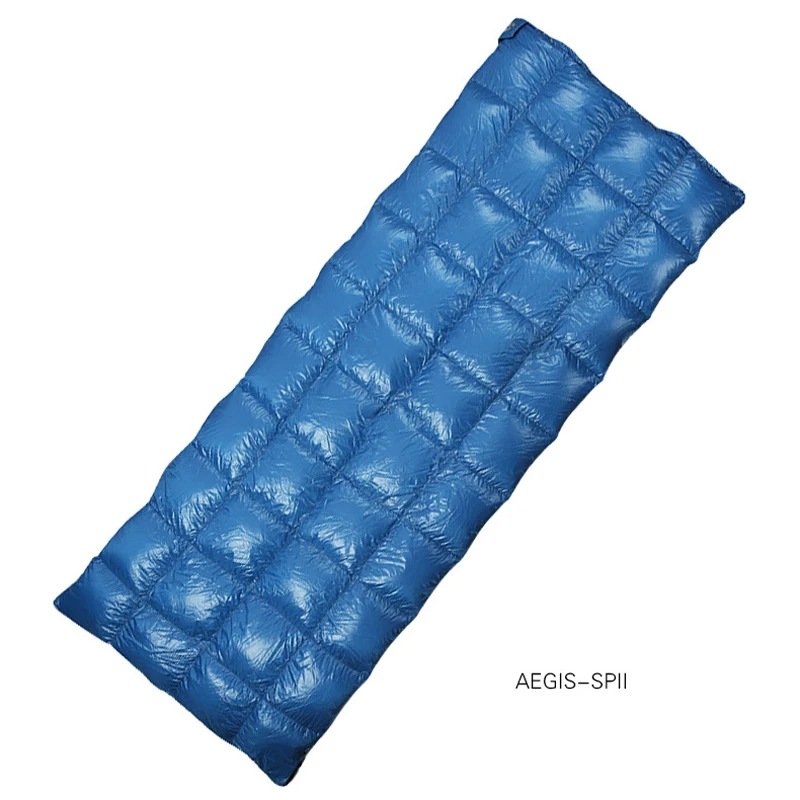 

Ultra-light Envelope type White Duck Down Sleeping Bag Outdoor Camping Hiking 650 filling power soft skin fabric sleeping gear