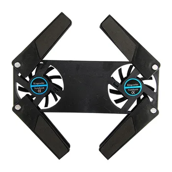 

Portable Mini USB Laptop Cooling Mat Folding Cooler with 2 Fans Bracket Stand Holder For Most Laptops Notebooks Clearance Sale