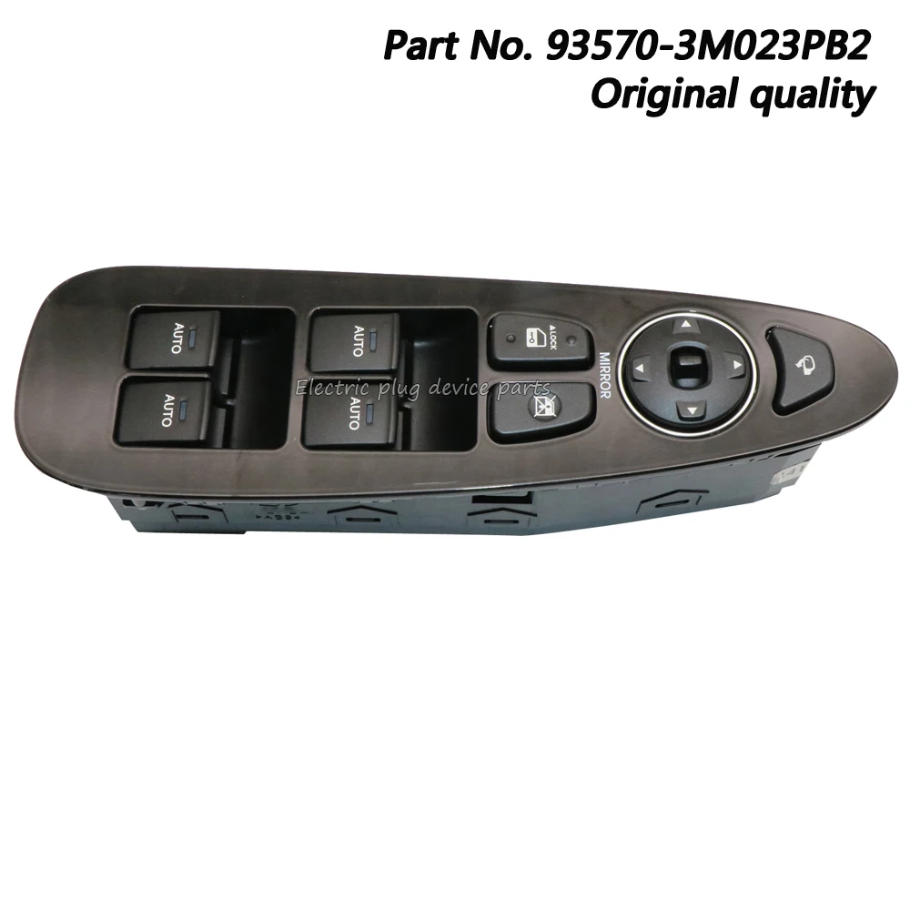 

OEM 93570-3M023PB2 Driver Side Power Window Control Switch for Hyundai Genesis KIA