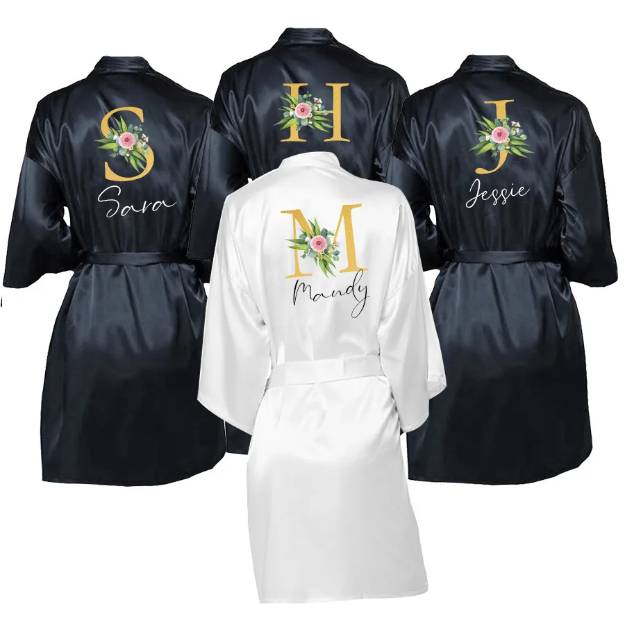 wedding-dressing-gown-personalised-names-bride-bridesmaid-satin-custom