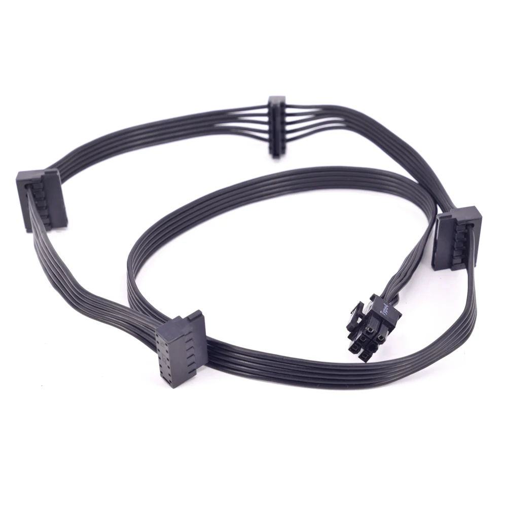 Fonte de Alimentação para Corsair Hx1200 Hx1000 Hx850 Hx750 Hx650 Pcie Mais 2pin Sata Cpu Mais 4pin Atx Totalmente Modular - Imagem 6