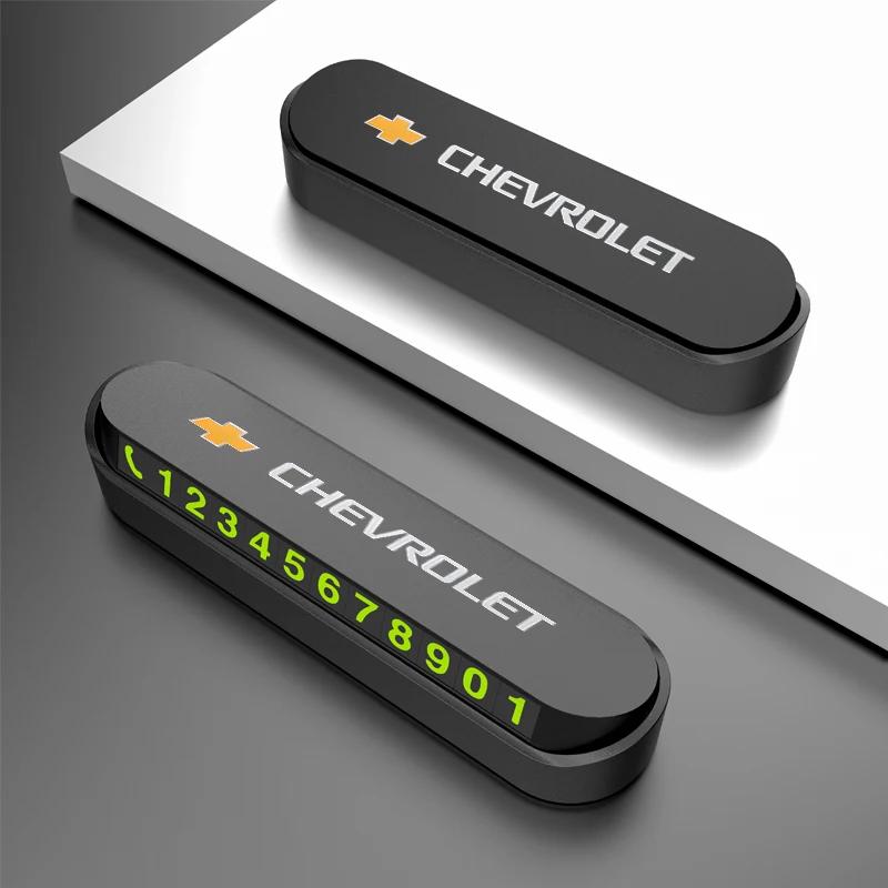 Автомобильный Стайлинг временная парковочная карта наклейка с номером телефона