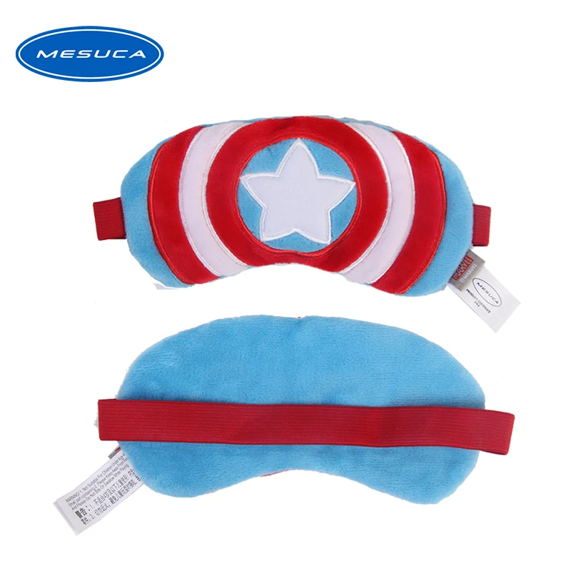 Sale Marvel Sleeping Eye Mask Plush Eye-patch Soft Fashion Eye Cover for traveling