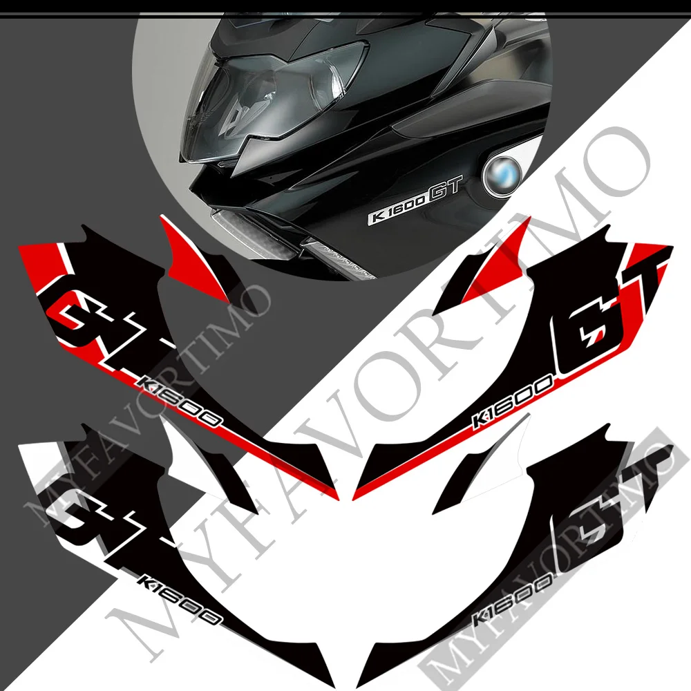 For BMW K1600GT K1600 K 1600 GT Tank Pad Stickers Protector Motorcycle  Fairing Fender Emblem Logo Cases Panniers Luggage Trunk