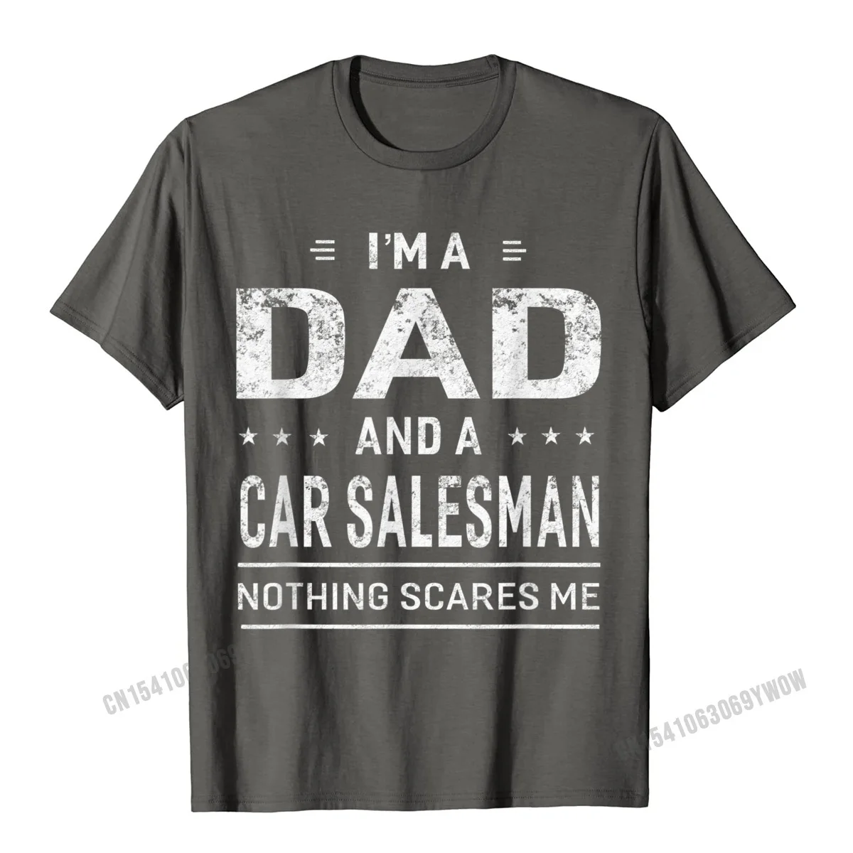 Casual Cool T Shirts Brand New NEW YEAR DAY Short Sleeve O-Neck T Shirt Cotton Boy Custom Tees Drop Shipping Im A Dad And Car Salesman T-shirt For Men Father Funny Gift__852 carbon