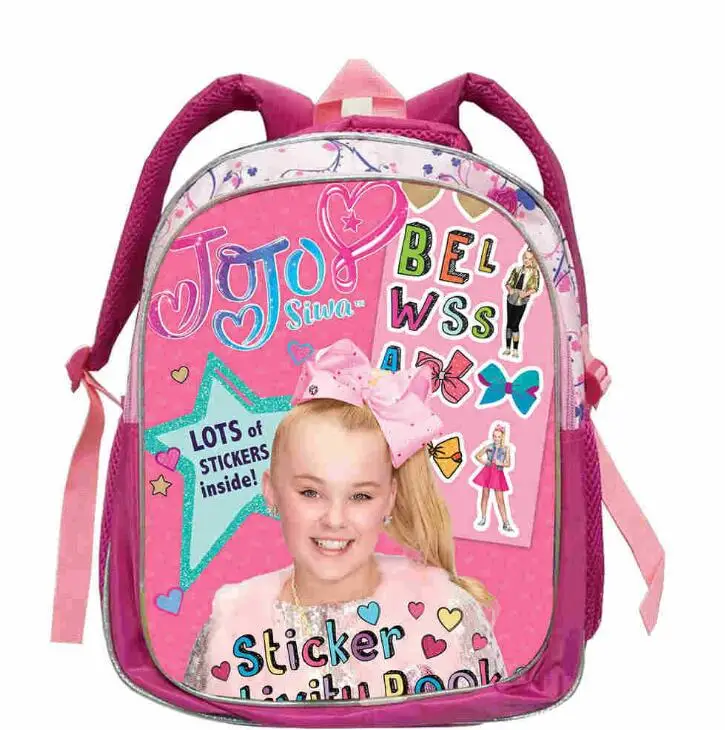 as picture Jojo siwa школьные сумки для девочек рюкзаки школьные сумки ранец для девочек мальчиков детская ортопедическая сумка mochila школьная книга Сумка - Цвет: as picture