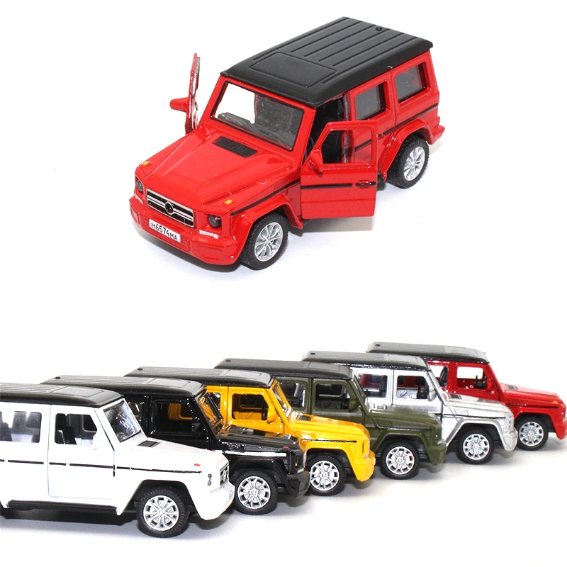 1: 64 Benz G500 модель автомобиля SUV детские игрушки металлический материал Коллекция
