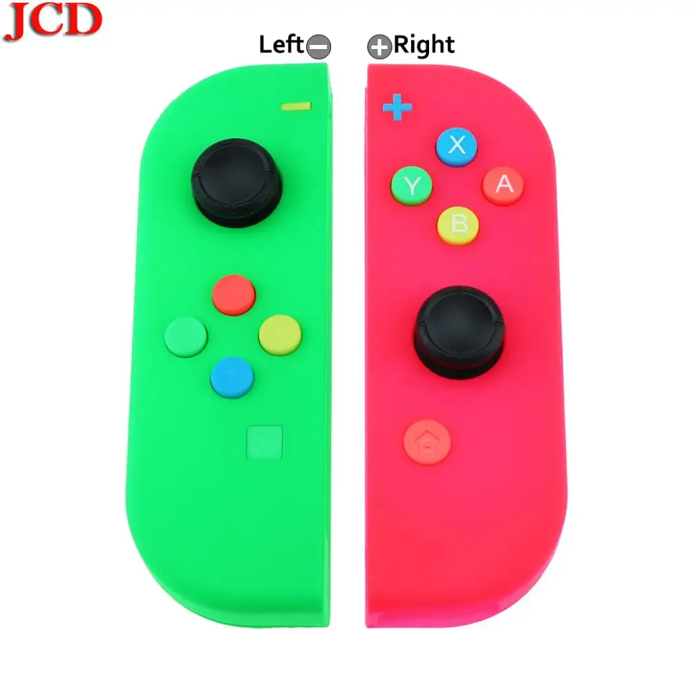 JCD, чехол для корпуса для kingd, переключатель, контроллер NS для Joy-Con, оболочка, игровая консоль для переключателя, чехол, сделай сам, левая, правая кнопка - Цвет: No6 L and No5 R