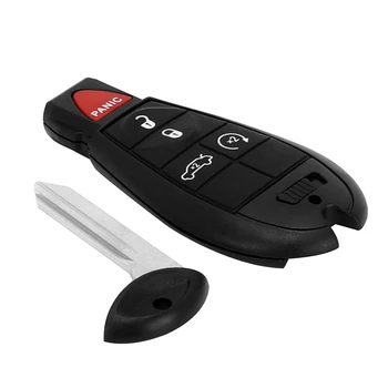 

4 Button Remote Car Key 433MHZ M3N5WY783X Wear-resistance and anti-scratching built-in button battery Fit for Dodge 2008-2012