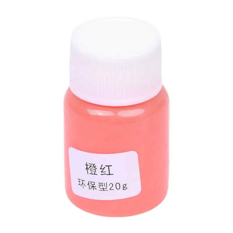 

20g Glow in the Dark Acrylic Luminous Paint Bright Pigment Party Decoration DIY Orange Red