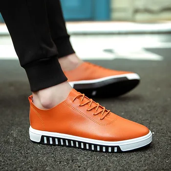 

Men's PU leather business casual shoes men's outdoor breathable sports shoes men's fashion loafers walking shoesSapatos de couro