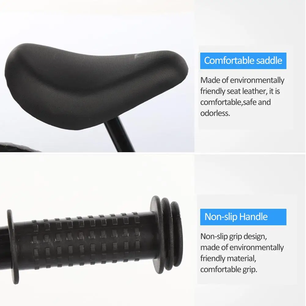 Discount 12" Kids Activity Product Child Kid Balance Bike Scooter Baby Walker Scooter 2-3-6 Years Old Pedal-Free Kids Driving Bike Luge 3 18