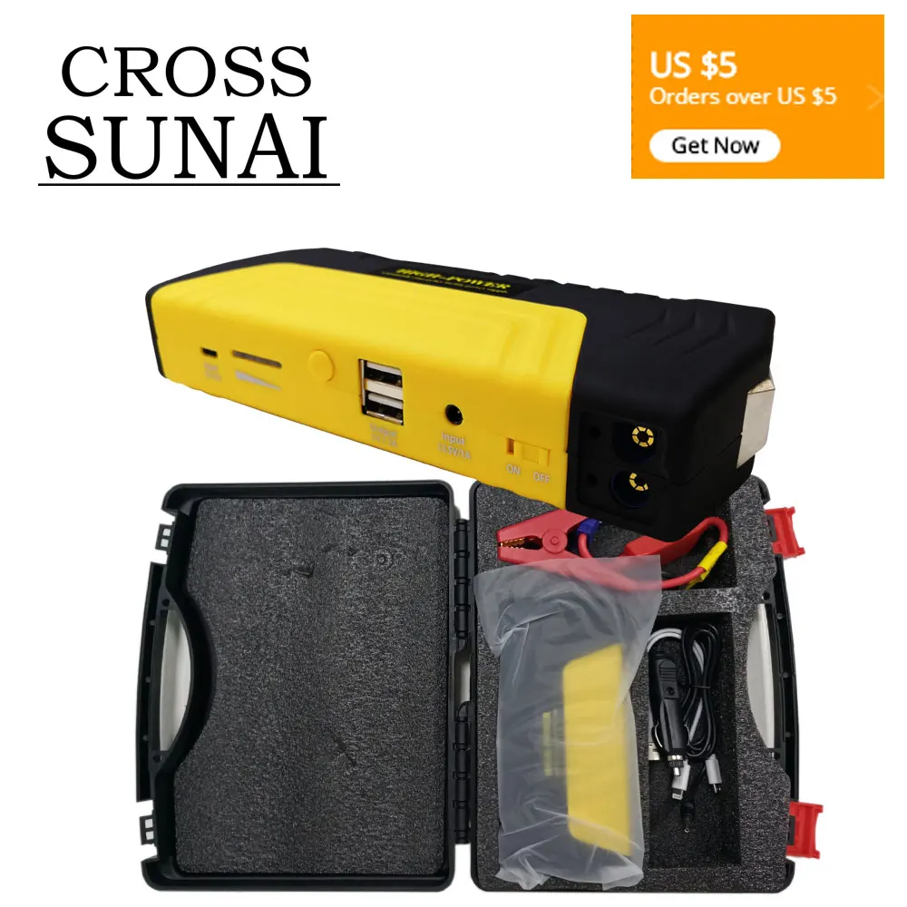 

Car Electronics Car Jump Starter Power Bank Starting Device Petrol Diesel Car Starter 12V 600A Car Battery Booster USB Charger