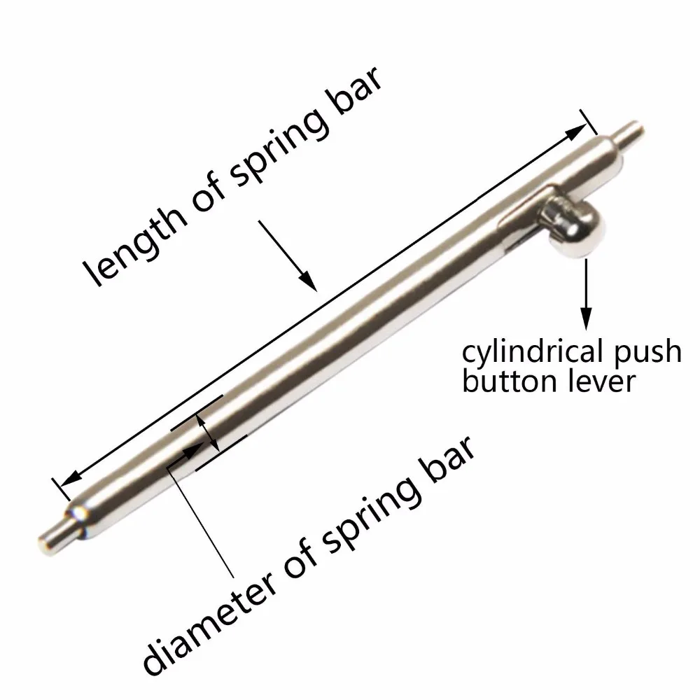 Spring Bar How To Measure Watch Strap Pins Watch Strap Spring Bar