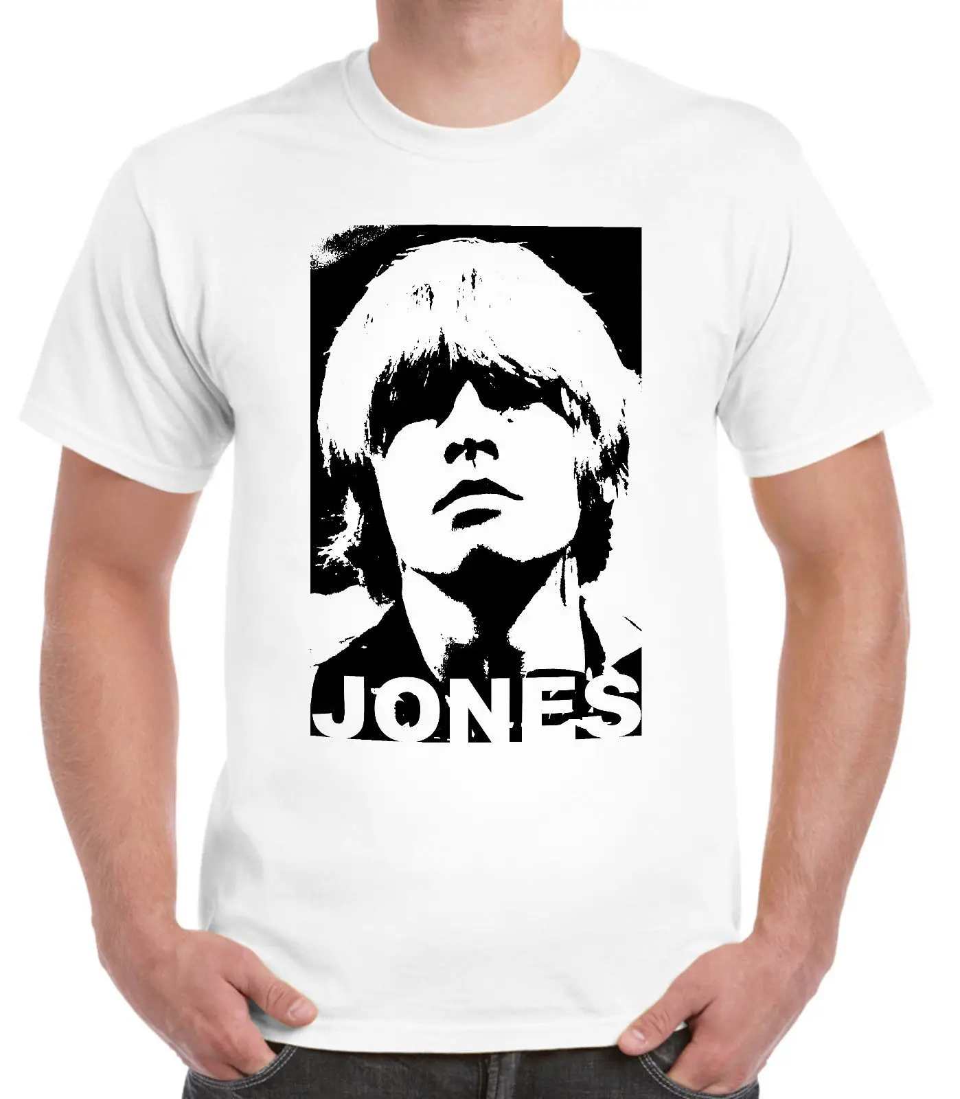 

Tribute To Brian Jones T Shirt Funny Print Clothing Hip Tope Mans T Shirt Tops Tees Fashion Summer Straight 100% Cotton