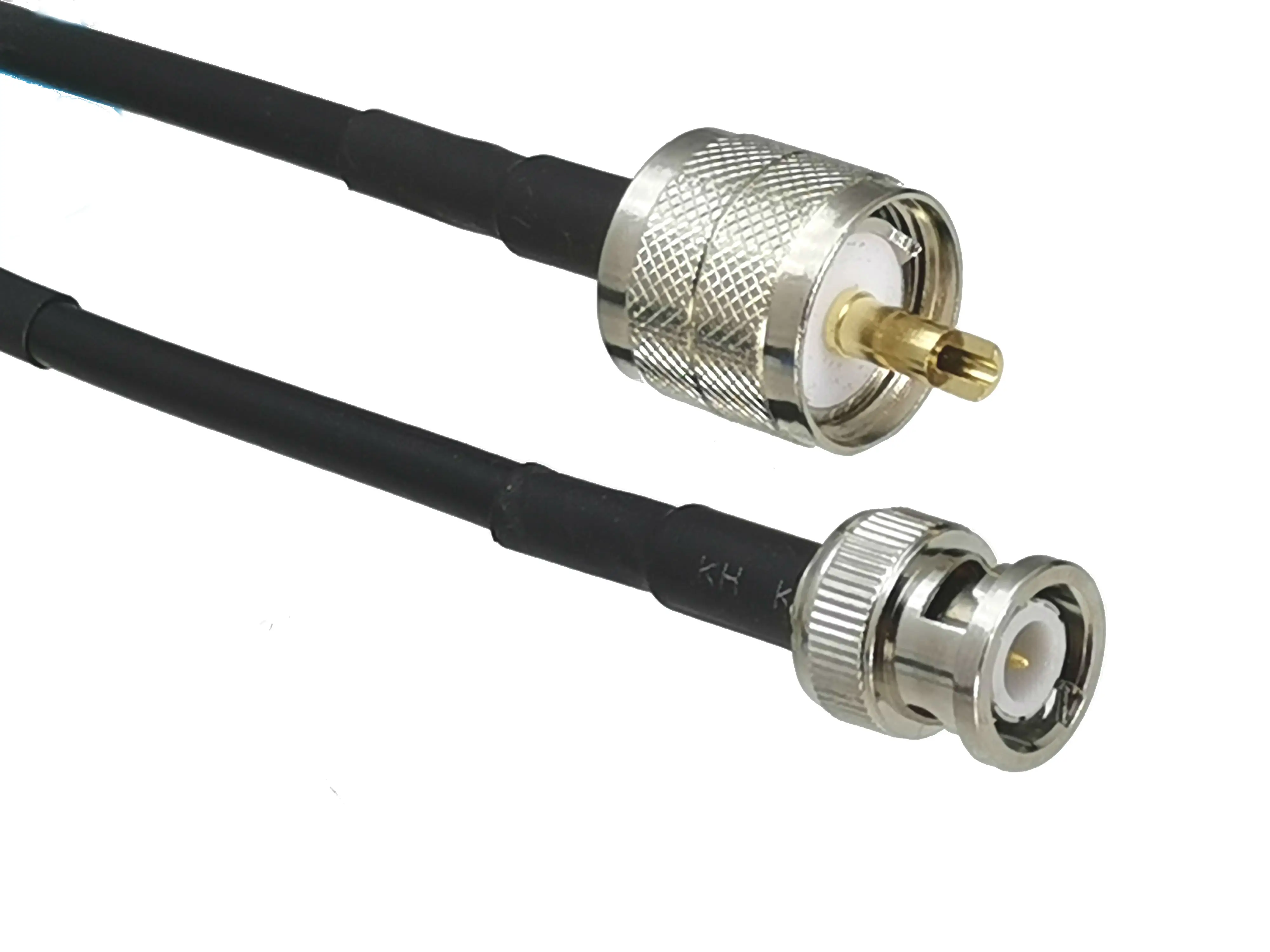 1 шт. RG58 RF Pigtail BNC штекер к PL259 UHF прямой Перемычка кабеля 6 дюймов ~ футов|pin pin|pin plugpin