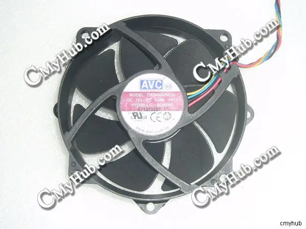 Для AVC DASH0925R2U P017 DC12V 0.55A 9525 9,5 см 95 мм 95x95x25 мм 4Pin Вентилятор охлаждения