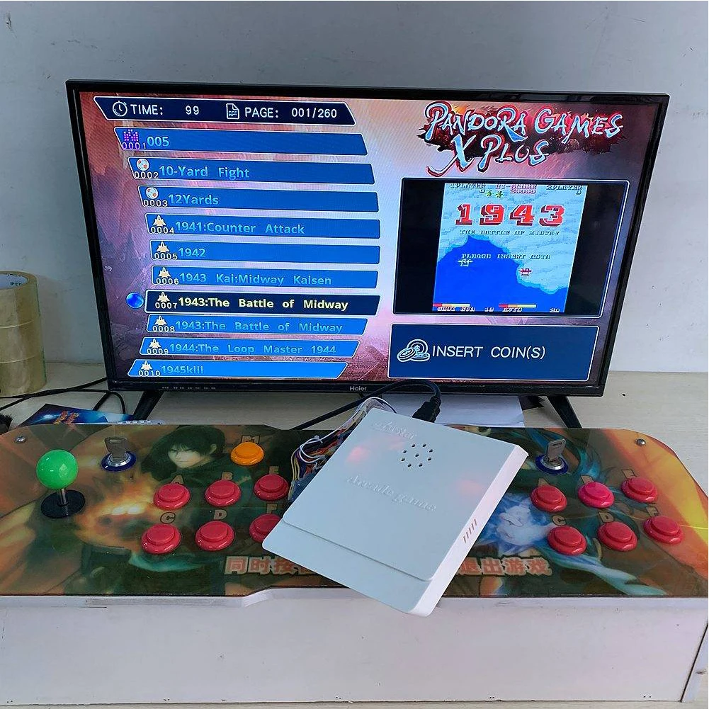 2600 в 1 контроллер HD видео обучающая HDMI VGA CGA детская портативная игровая коробка аркадная версия PBC 3D Jamma доска для Pandora