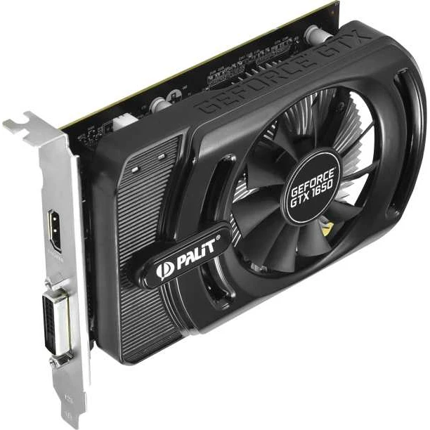 Видеокарта PALIT nVidia GeForce GTX 1650, PA-GTX1650 STORMX 4G