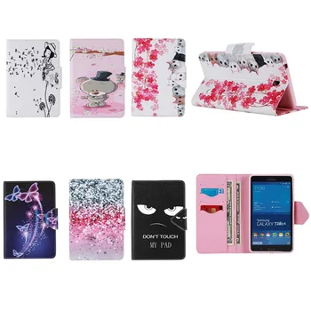 

Luxury 7" diamond tablet pu Leather Stand Tablet Cover Case For Samsung Galaxy Tab 4 Tab4 7.0 T230 T231 T235 SM-T230 SM-T231