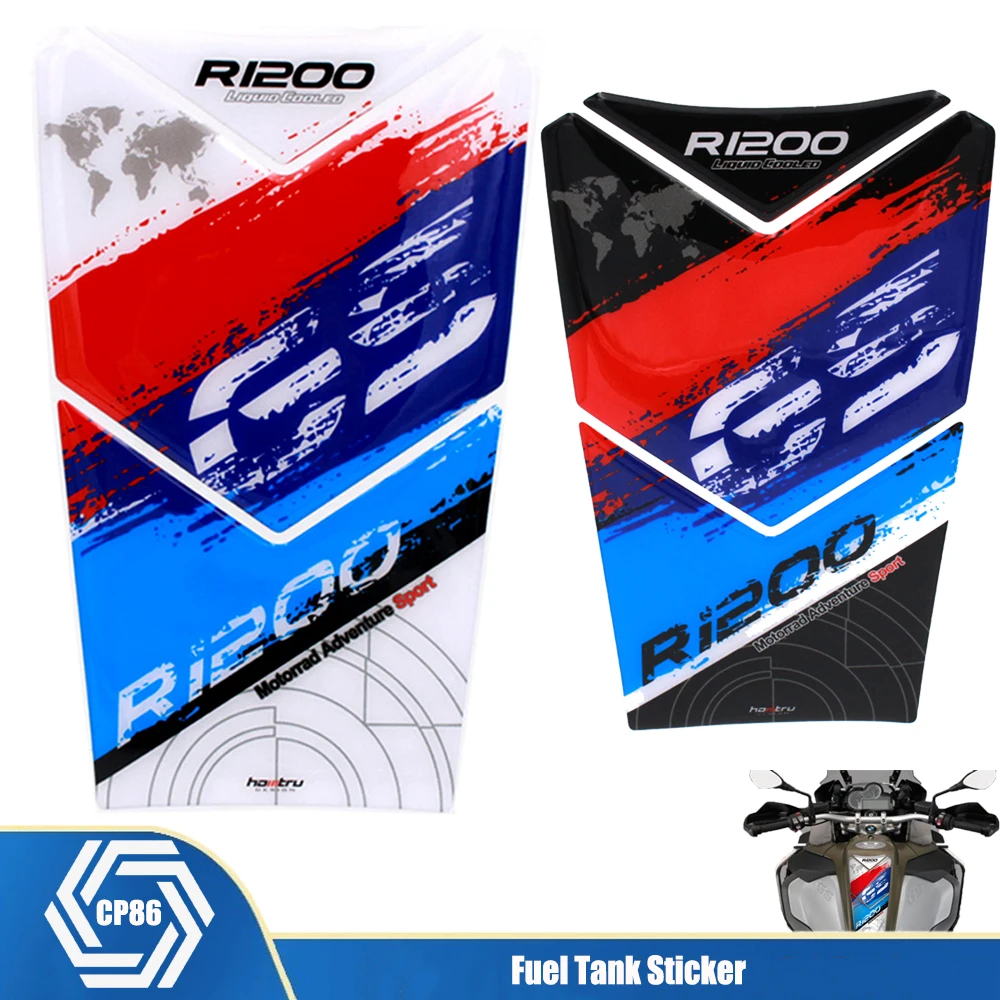 

For BMW R1200GS R1200 GS R 1200 GS ADV Adventure 2014-2019 2018 Motorcycle Fuel Tank Sticker Protection Sticker 3D