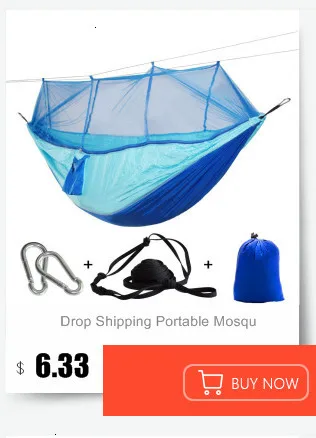 Camping Parachute Fabric Net Hammock Anti-Mosquito Hanging Hamak For Outdoor Patio Sleeping Hamac Swing Tree Bed Beach Chair