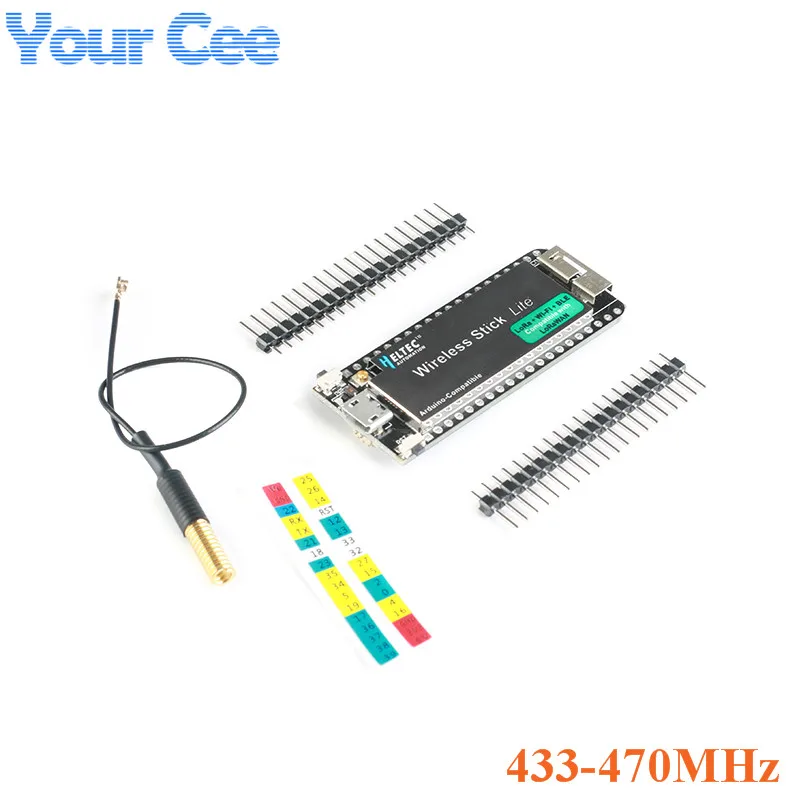 ESP32 SX1276 LoRa макетная плата LoRAWAN wifi Bluetooth макетная плата 433-470 МГц 868-915 МГц для Arduino с антенной