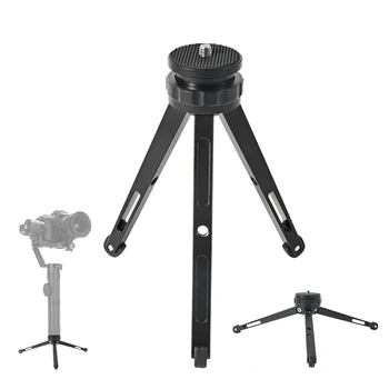 

Mini Tripod Metal Desktop Mini Tabletop Stand for DSLR Camera Mirrorless Camera Smartphone Small Tripod