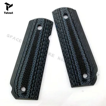 

TOtrait 2 Pieces 1911 grips G10 Handle Grips Patch Custom Grips CNC Handle Grips Scales Slabs Blanks1911 Accessories