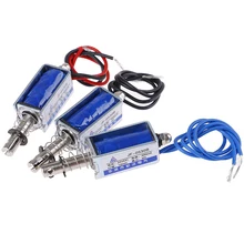 Mini 6V 12V 24V DC Micro Solenoid Valve Electromagnet Open Frame DC Push-Pull Type Magnet For Electric Air Valve Water Gas Valve