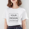 Letter/Logo/Graphics Custom T Shirt Men and Women DIY T Shirts Short Sleeve Casual Tshirt Ladies Tops Tees Your OWN Design ► Photo 2/6