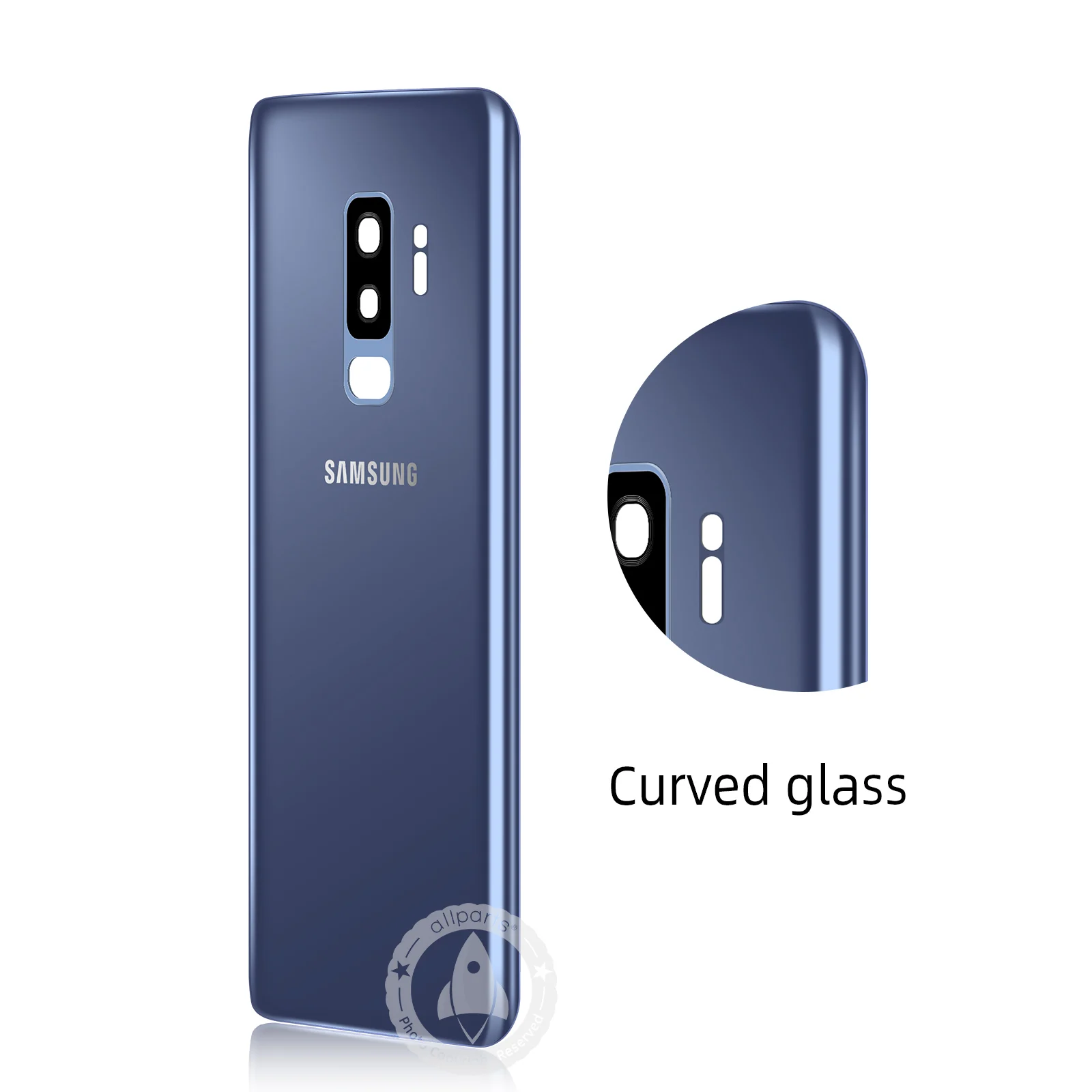 samsung Galaxy S9 Plus S9+ задняя крышка задняя дверь корпус крышка стекло задняя крышка батареи Замена для samsung S9Plus