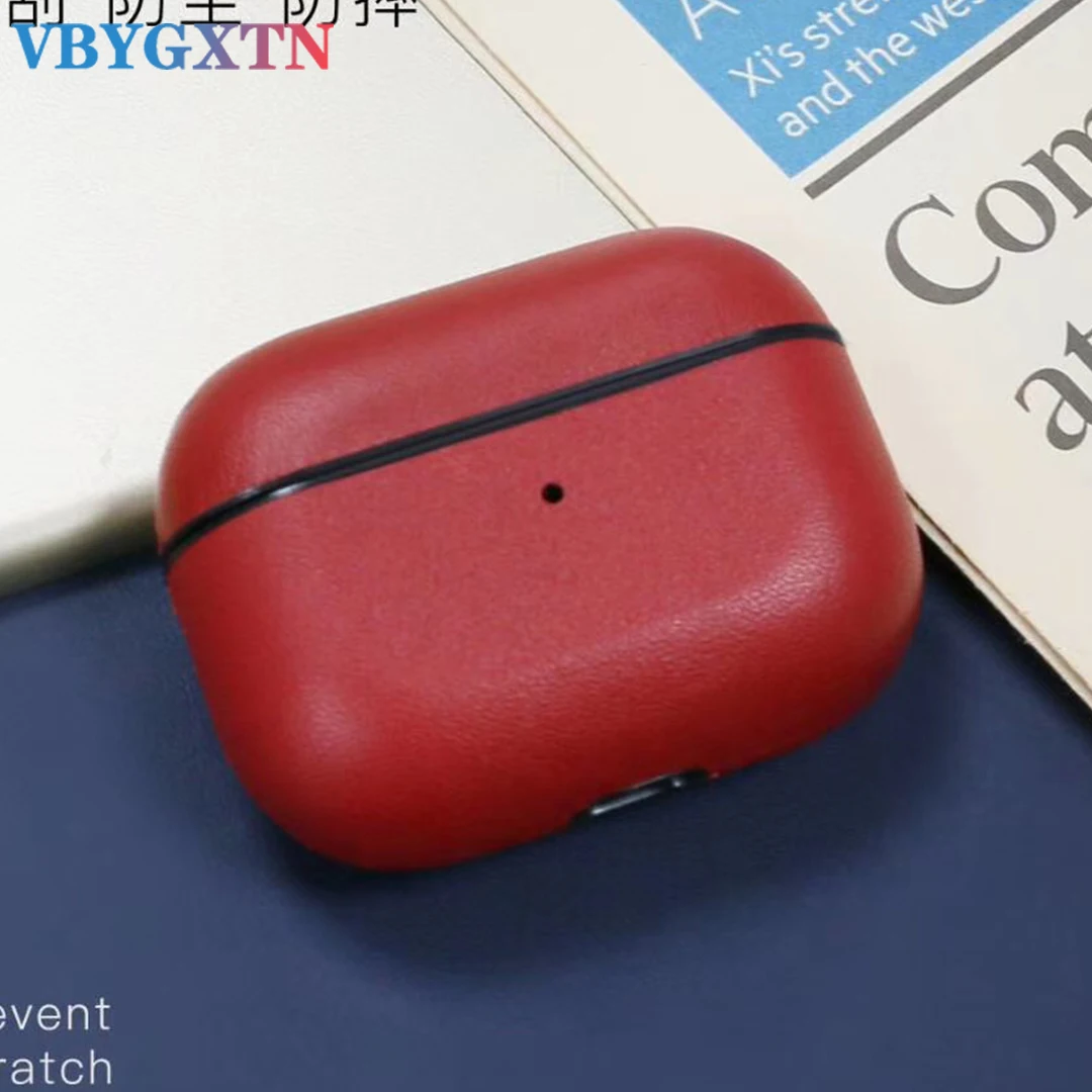 Funda TWS для AirPods PRO/Airpods 1/2 чехол Роскошный чехол из натуральной кожи для Air pods Pro 3 чехол для наушников