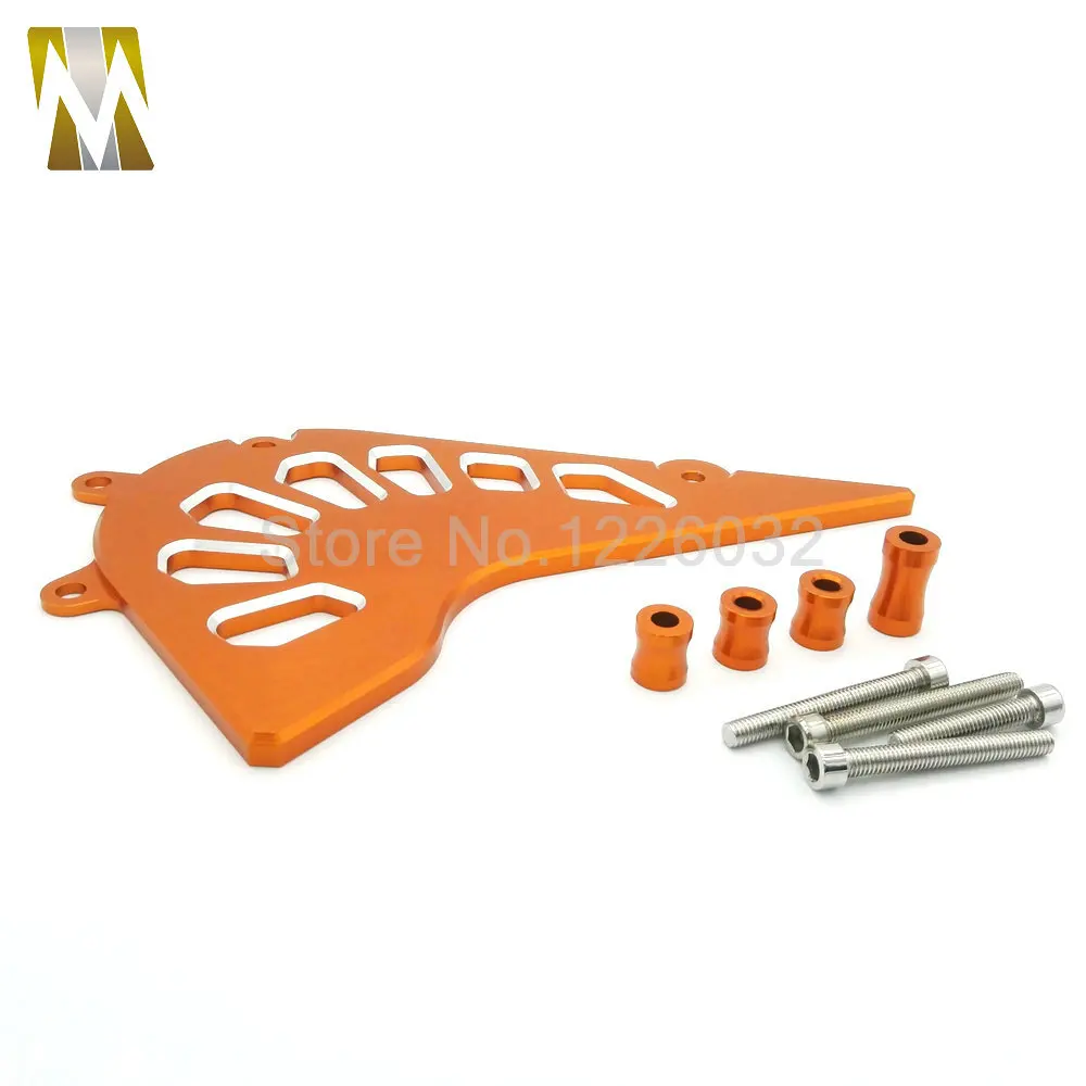 Новая мотоциклетная CNC алюминиевая заготовка передняя Звездочка крышка защита цепи двигателя чехол Защита для KTM DUKE 390 2013