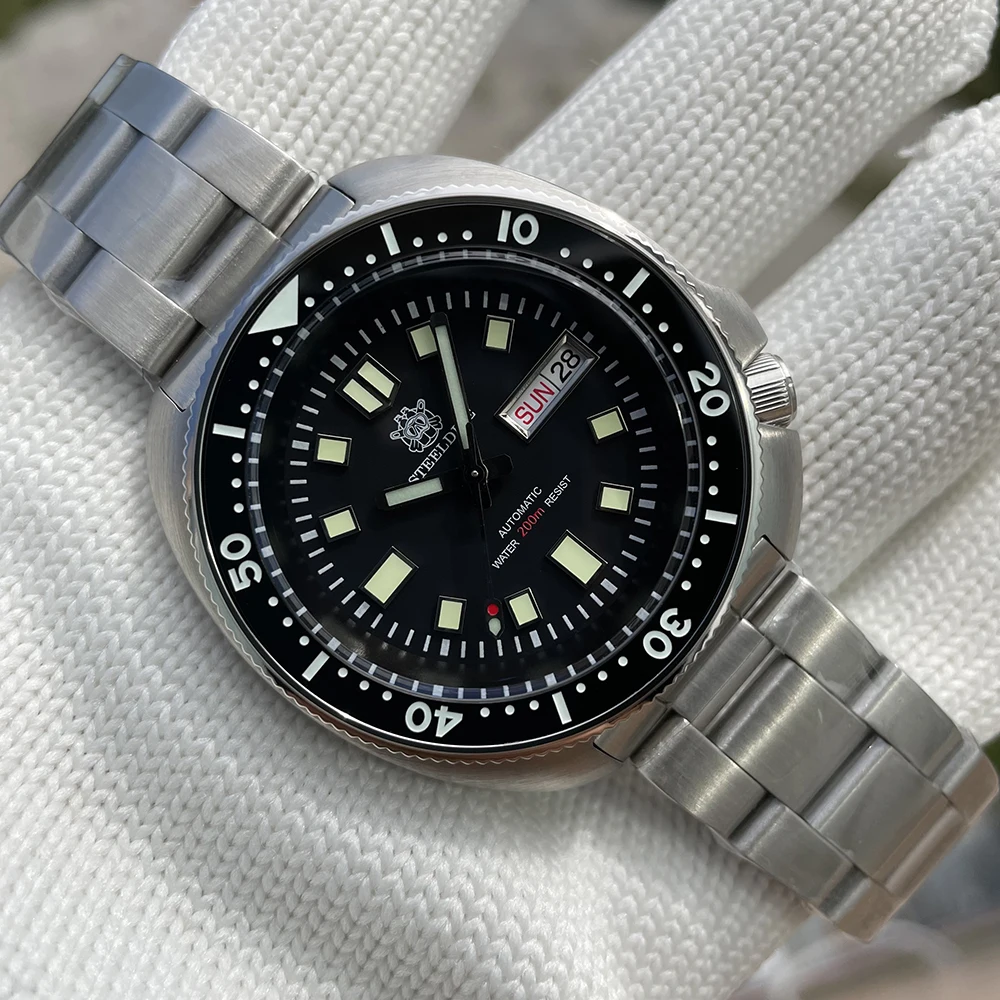Часы STEELDIVE SD1970W для дайвинга C3 BGW9 Супер Светящиеся спортивные роскошные