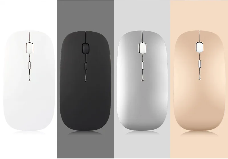 rechargeable 2 in 1 2.4G Wireless Bluetooth 3.0 Bluetooth Mouse for PC Android Windows XP/ Vista / Win7
