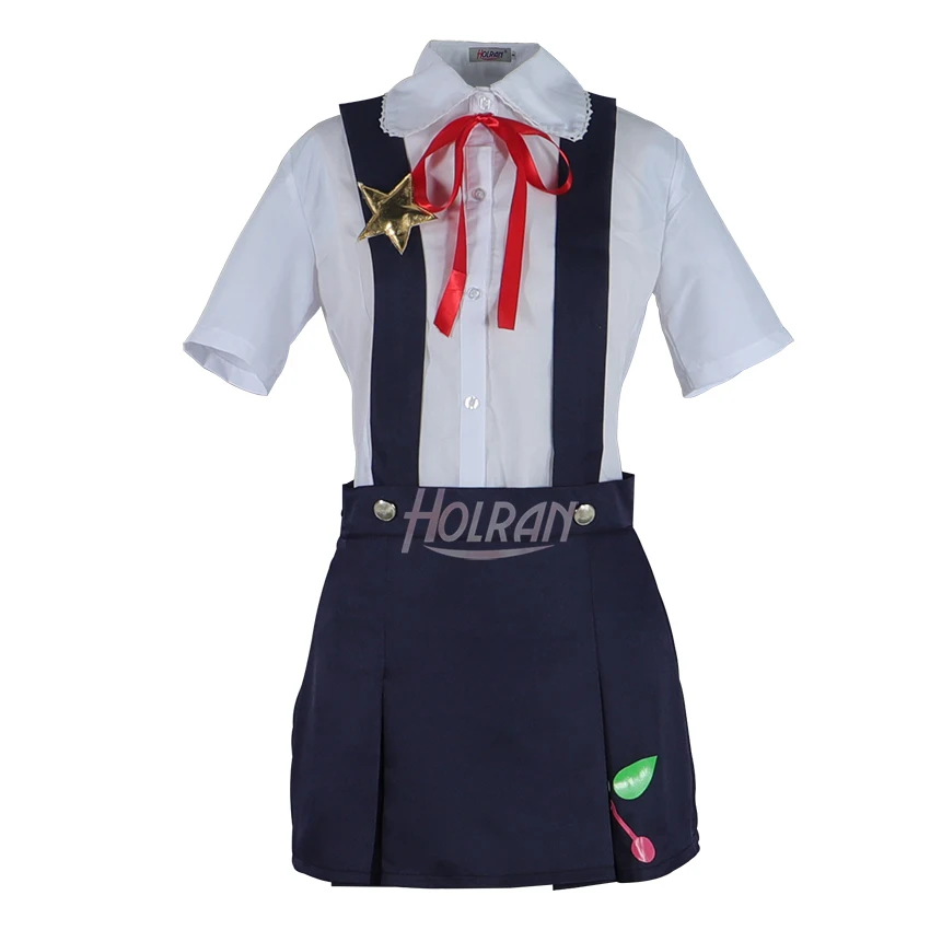 

Bakemonogatari Monstory Hachikuji Mayoi high школьный Косплей Костюм vrvrsion