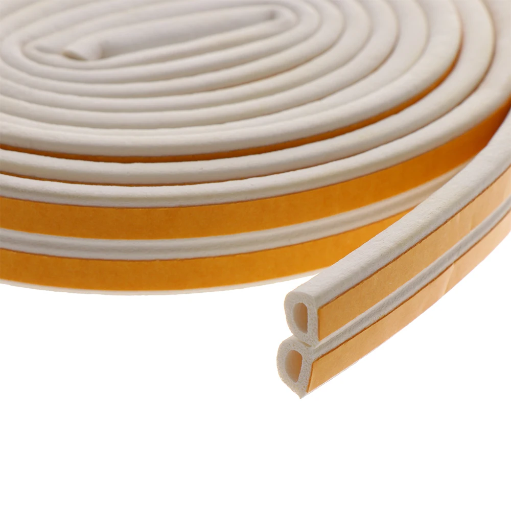 

5/10M Self Adhesive Window Door Seal Strip Foam Draught Excluder Soundproof Anti Collision Door Gap Seal Strips