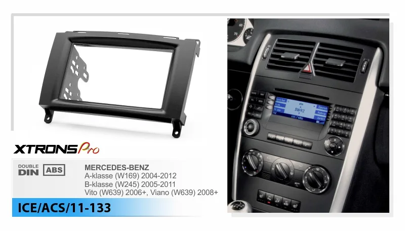 Автомобильный монитор Xtrons Audio Dash комплект наборная доска для MERCEDES BENZ A B Vito Viano klasse