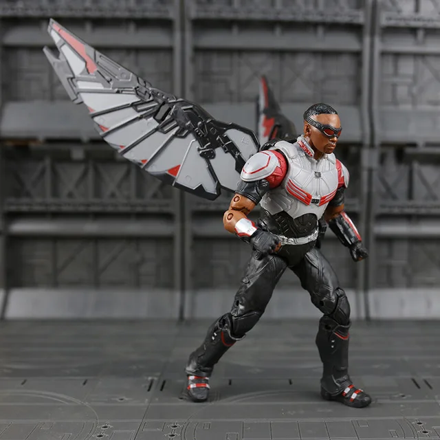 Falcon Marvel Мстители эндшпиль Железный человек паук Железный человек танос Тор Халк Капитан Америка фигурка игрушки для детей мальчиков - Цвет: Falcon