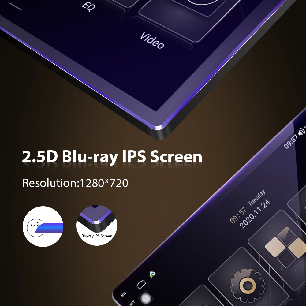 Мультимедийный проигрыватель EKIY мультимедийная система на 8 ядер с 9 &quotIPS экраном